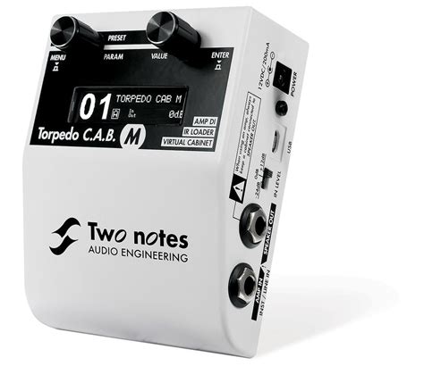 Two notes - Two notes is known for the most accurate and feature rich loadboxes in the world, using the reactive technology, in other words mimicking perfectly the impedance of a speaker. Your amp will absolutely believe it’s connected to a real cabinet. 2.2 Attenuator.